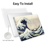 MacBook Air 13 Inch Art Case, A1932 (The Great Wave by Hokusai) - Berkin Arts