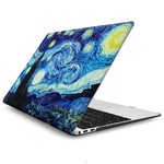 MacBook Air 13 Inch Art Case, A1932 (The Starry Night by Vincent Van Gogh) - Berkin Arts
