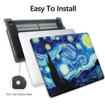 MacBook Air 13 Inch Art Case, A2179/A2337 (The Starry Night by Van Gogh) - Berkin Arts