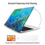 MacBook Pro 13 Inch Art Case, A1708 (Wisteria by Claude Monet) - Berkin Arts