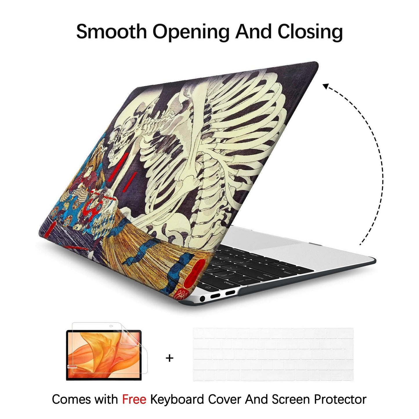 MacBook Pro 14 Inch Art Case, A2442/ A2779 (The Skeleton Specter by Ku –  Berkin Arts
