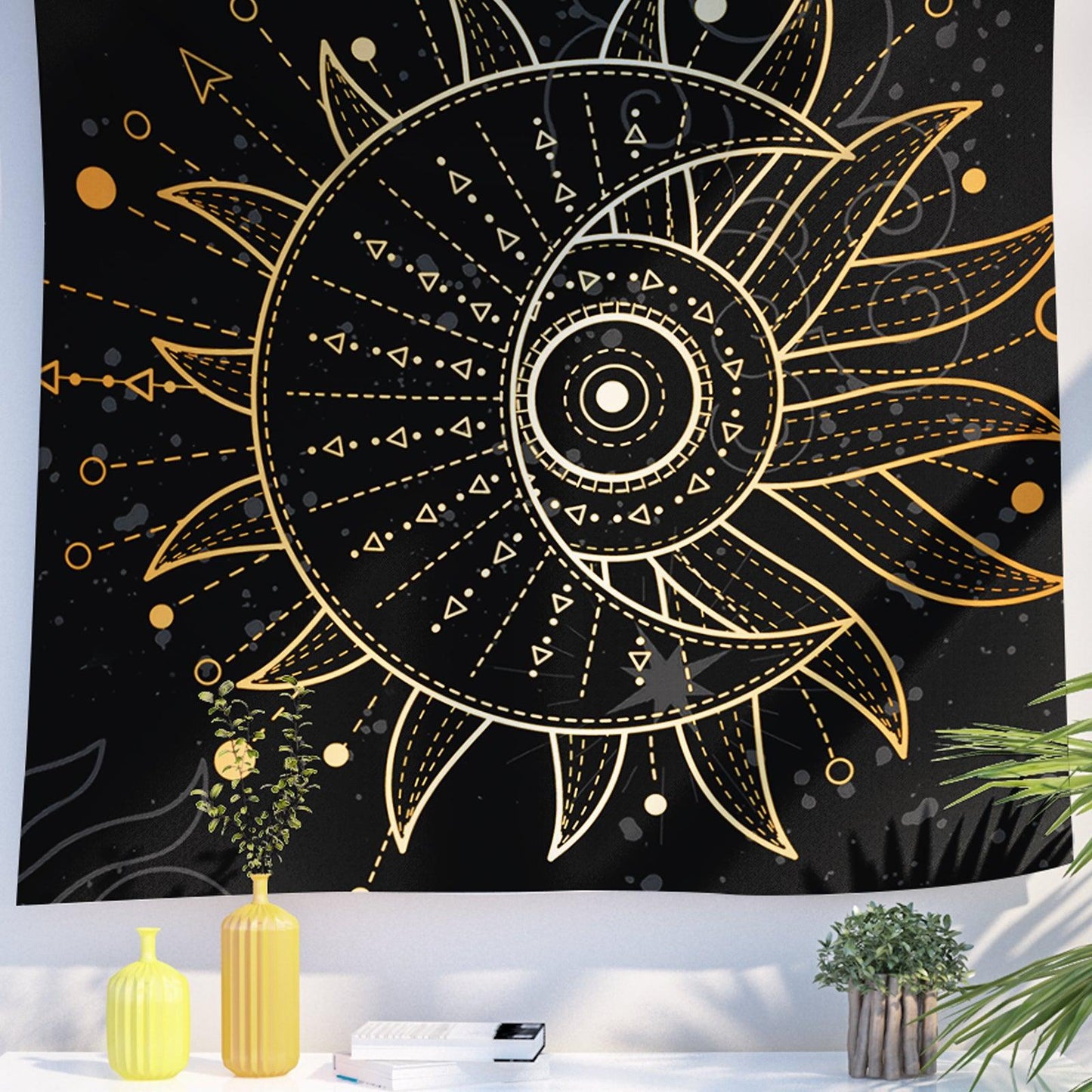 Occult Mystic Tapestry (Moon and Sun) - Berkin Arts