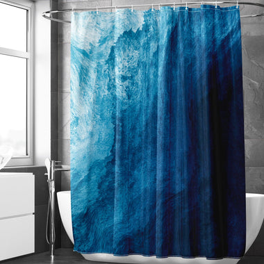 Seascape Ocean Shower Curtain Set (Abysmal Sea) - Berkin Arts